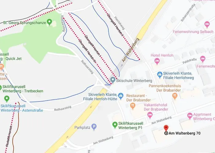 Lejlighed Pool - Sauna - 150m Skilift - Bikepark - Zentrum - Loft Lorenz Winterberg